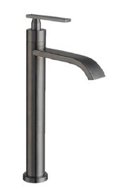 NOBEL N-9322T-GM Tall Cold Water Gun Metal Color Basin Tap